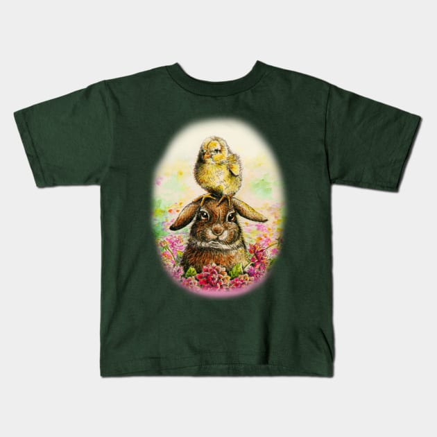 Chick & Bun Kids T-Shirt by Kimikim